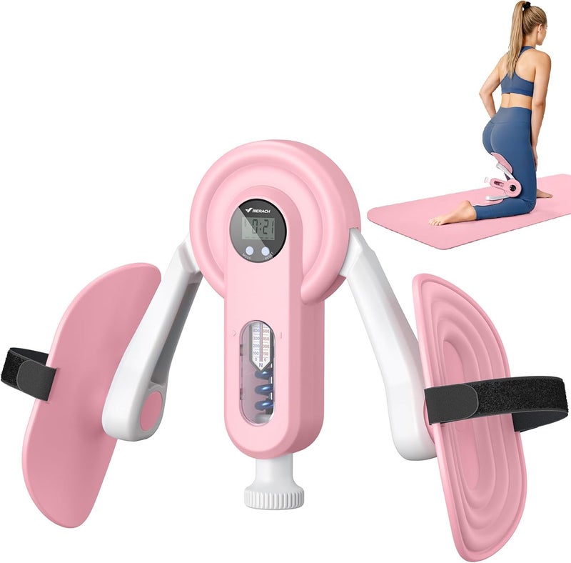 Merach Thigh Trainer, Pelvic Floor Muscle Trainer, Inner Thigh Exercise Workout Equipment for Home Gym, Pelvic Floor Strengthening Women - Image 1
